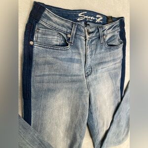 Vintage 7 Seven Jeans Mid Rise Skinny